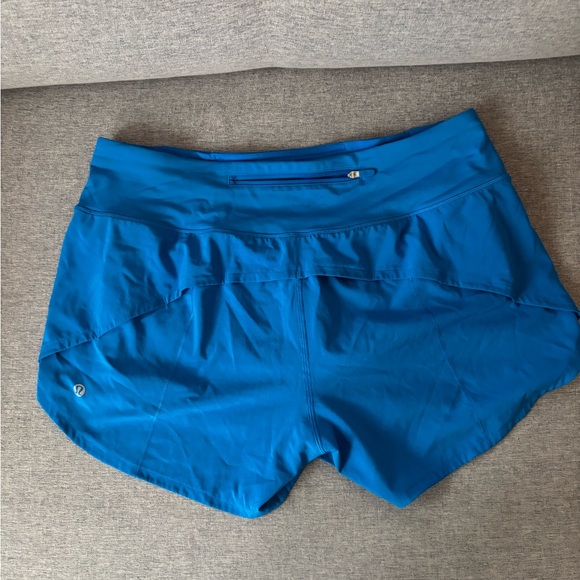 lululemon athletica Pants - lululemon athletica Women's Blue Speed Up 2.5 Shorts